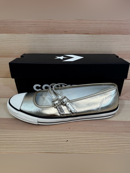 Converse Shoes - CONVERSE Women's Chuck Taylor All Star Dainty Mary Jane Sz 8.5 Light Gold
